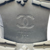 シャネル CHANEL ココマークパールアンクルブーツ G45183 ブラック ナイロン レディース ブーツ