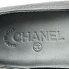 シャネル CHANEL ココマークバレリーナ スニーカー G46593 ブラック レザー レディース スニーカー