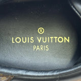 ルイ・ヴィトン LOUIS VUITTON タイトアウトライン モノグラムスニーカー MS0260 ブラック レザー レディース スニーカー
