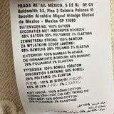 プラダ PRADA ロゴパッチスウェットシャツ 134709 ベージュ コットン メンズ スウェット