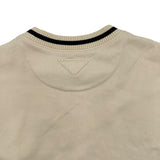プラダ PRADA ロゴパッチスウェットシャツ 134709 ベージュ コットン メンズ スウェット
