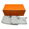 エルメス HERMES デスタンモカシンローファー ネイビー デニム メンズ ローファー