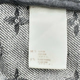 ルイ・ヴィトン LOUIS VUITTON モノグラム パッチワーク デニムパンツ WKPA25CF7 グレー コットン レディース デニムパンツ