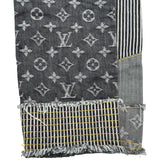 ルイ・ヴィトン LOUIS VUITTON モノグラム パッチワーク デニムパンツ WKPA25CF7 グレー コットン レディース デニムパンツ
