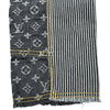 ルイ・ヴィトン LOUIS VUITTON モノグラム パッチワーク デニムパンツ WKPA25CF7 グレー コットン レディース デニムパンツ