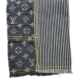 ルイ・ヴィトン LOUIS VUITTON モノグラム パッチワーク デニムパンツ WKPA25CF7 グレー コットン レディース デニムパンツ