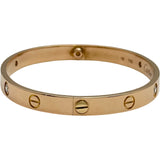 カルティエ Cartier ラブブレス4Pダイヤ ピンクゴールド 750 4Pダイヤモンド ジュエリー