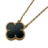 ヴァンクリーフ＆アーペル Van Cleef & Arpels ヴィンテージアルハンブラネックレス ゴールド Au750 オニキス ジュエリー