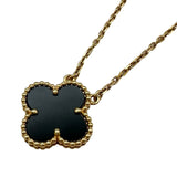ヴァンクリーフ＆アーペル Van Cleef & Arpels ヴィンテージアルハンブラネックレス ゴールド Au750 オニキス ジュエリー
