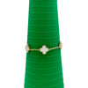 ヴァンクリーフ＆アーペル Van Cleef & Arpels ヴィンテージアルハンブラブレス5P ゴールド Au750 マザーオブパール ジュエリー