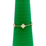 ヴァンクリーフ＆アーペル Van Cleef & Arpels ヴィンテージアルハンブラブレス5P ゴールド Au750 マザーオブパール ジュエリー