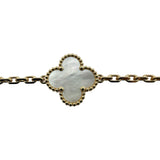 ヴァンクリーフ＆アーペル Van Cleef & Arpels ヴィンテージアルハンブラブレス5P ゴールド Au750 マザーオブパール ジュエリー
