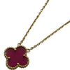 ヴァンクリーフ＆アーペル Van Cleef & Arpels ヴィンテージアルハンブラネックレス ゴールド Au750/エナメル ジュエリー