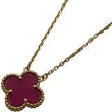 ヴァンクリーフ＆アーペル Van Cleef & Arpels ヴィンテージアルハンブラネックレス ゴールド Au750/エナメル ジュエリー