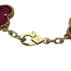 ヴァンクリーフ＆アーペル Van Cleef & Arpels ヴィンテージアルハンブラブレス5P ゴールド Au750/エナメル ジュエリー