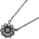 ティファニー TIFFANY＆CO フラワーダイヤネックレス プラチナ Pt950 ダイヤモンド ジュエリー