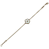ヴァンクリーフ＆アーペル Van Cleef & Arpels ラッキースプリングプラムブロッサムブレス ピンクゴールド Au750 マザー オブ パール ジュエリー