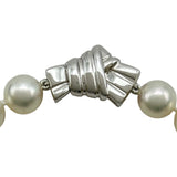 ミキモト MIKIMOTO パールネックレス 相島コレクション ホワイトゴールド K18 パール ジュエリー