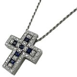 ダミアーニ DAMIANI ベルエポックネックレスS ホワイトゴールド 750 ダイヤモンド サファイア ジュエリー