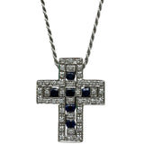 ダミアーニ DAMIANI ベルエポックネックレスS ホワイトゴールド 750 ダイヤモンド サファイア ジュエリー
