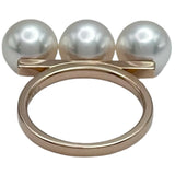 タサキ TASAKI バランスネオリング ピンクゴールド 750 パール ジュエリー