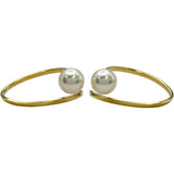 タサキ TASAKI アファインバランスピアス ゴールド 750 パール ジュエリー