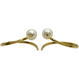 タサキ TASAKI アファインバランスピアス ゴールド 750 パール ジュエリー