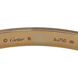 カルティエ Cartier ラブブレスレット ピンクゴールド Au750 ジュエリー