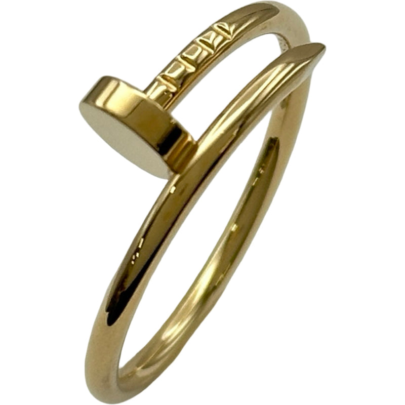 Cartier カルティエ ジュストアンクル 750YG リング ゴールド カルティエ Cartier ジュストアンクルリングSM ゴールド Au750