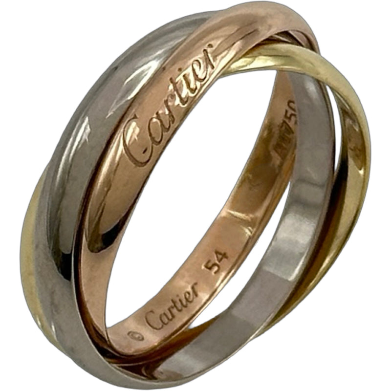 カルティエ Cartier トリニティリング ゴールド/ピンクゴールド
