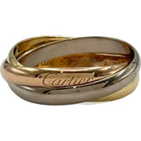 カルティエ Cartier トリニティリング ゴールド/ピンクゴールド/ホワイトゴールド Au750 ジュエリー