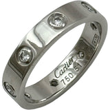 カルティエ Cartier ミニラブリングフルダイヤ ホワイトゴールド 750 フルダイヤモンド ジュエリー