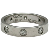 カルティエ Cartier ミニラブリングフルダイヤ ホワイトゴールド 750 フルダイヤモンド ジュエリー