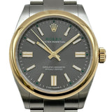 ロレックス ROLEX オイスターパーペチュアル 41 134303 スレート(ダークロジウム) ゴールド/ステンレススチール 自動巻き メンズ 腕時計