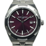 ヴァシュロン・コンスタンタン VACHERON CONSTANTIN オーヴァーシーズ・オートマティック 4600V/200A-H127 バーガンディ ステンレススチール 自動巻き ユニセックス 腕時計