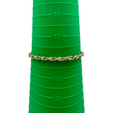 ティファニー TIFFANY＆CO ハードウェアマイクロリンクブレスレット ピンクゴールド Au750 ジュエリー