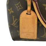 ルイ・ヴィトン LOUIS VUITTON VトートBB M43966 ブラウン モノグラムキャンバス レディース ショルダーバッグ