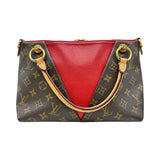 ルイ・ヴィトン LOUIS VUITTON VトートBB M43966 ブラウン モノグラムキャンバス レディース ショルダーバッグ