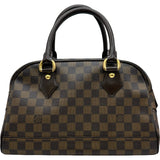 ルイ・ヴィトン LOUIS VUITTON ドゥオモ N60008 ブラウン ダミエ・エベヌ レディース ハンドバッグ