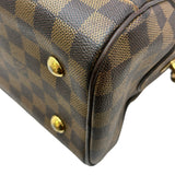 ルイ・ヴィトン LOUIS VUITTON ドゥオモ N60008 ブラウン ダミエ・エベヌ レディース ハンドバッグ