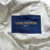 ルイ・ヴィトン LOUIS VUITTON マルチパッチミックスドレザーバーシティブルゾン HNL91E アイボリー ウール メンズ ブルゾン
