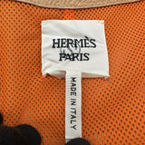 エルメス HERMES カーフスキンジップアップコート ベージュ カーフスキン レディース その他アウター