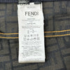 フェンディ FENDI FF総柄ロゴワッペンワークジャケット FW0918 ブラウン ポリエステル メンズ その他アウター