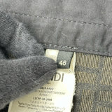 フェンディ FENDI FF総柄ロゴワッペンワークジャケット FW0918 ブラウン ポリエステル メンズ その他アウター