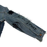 ヴェトモン VETEMENTS ✕ Levi’ｓ ダメージデニムジャケット WAH19JA109 ブルー デニム メンズ デニムジャケット