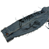 ヴェトモン VETEMENTS ✕ Levi’ｓ ダメージデニムジャケット WAH19JA109 ブルー デニム メンズ デニムジャケット