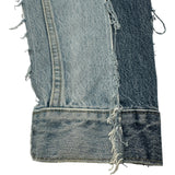 ヴェトモン VETEMENTS ✕ Levi’ｓ ダメージデニムジャケット WAH19JA109 ブルー デニム メンズ デニムジャケット