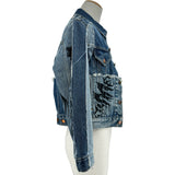ヴェトモン VETEMENTS ✕ Levi’ｓ ダメージデニムジャケット WAH19JA109 ブルー デニム メンズ デニムジャケット