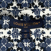 ルイ・ヴィトン LOUIS VUITTON モノグラムフラワーモザイク デニムジャケット FRJA27 ネイビー デニム レディース デニムジャケット