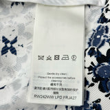 ルイ・ヴィトン LOUIS VUITTON モノグラムフラワーモザイク デニムジャケット FRJA27 ネイビー デニム レディース デニムジャケット